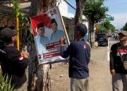 Satpol PP dan Bawaslu Jombang Razia Banner Kampanye Para Caleg Bandel