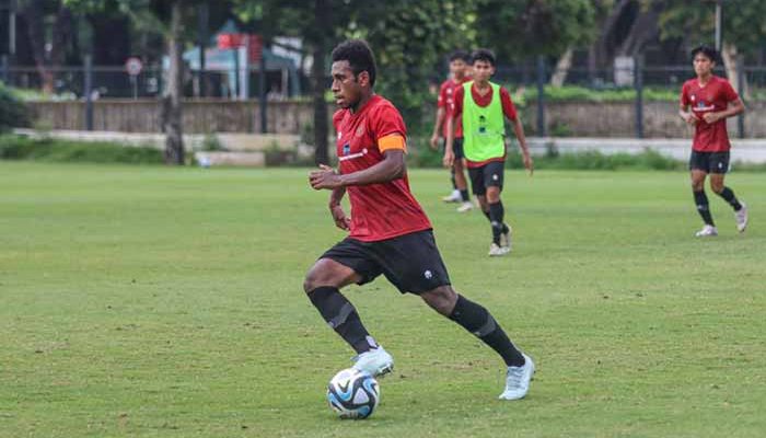 M Iqbal Gwijangge Nyaman Jalani Peran Baru di Tim U-20 Indonesia