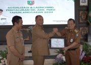 Pj Bupati Jombang Melaunching Penyaluran Dana Desa 2024