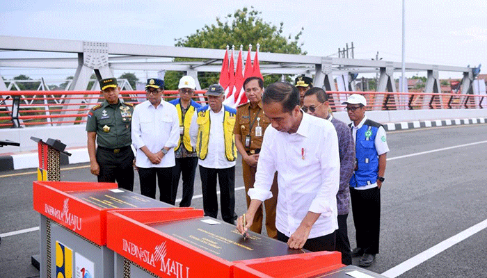 Telan Rp 292 Miliar, 6 Jembatan di Lintas Utara Jawa, Diresmikan Presiden Jokowi