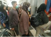 Jelang Pemilu, Stasiun Kereta Api Jombang Dibanjiri Pemudik Ke Berbagai Daerah