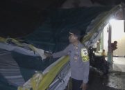 Angin Puting Beliung Terjang Pemukiman Warga Di Kesamben Jombang dan Merobohkan Tenda TPS Pemilu