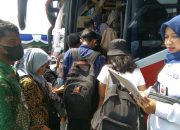 Usai Mudik, Ratusan Warga Jombang Ikuti Program Balik Bareng Gratis Ke Tempat Perantauannya