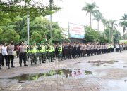 Polres Nganjuk Gelar Patroli Gabungan Skala Besar Amankan Kegiatan Takbiran 2024