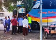 Viral, Crew Dua Bus Sugeng Rahayu Nyaris Bentrok Di Depan Pasar Peterongan Jombang