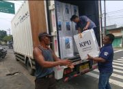 KPU Jombang Distribusikan Logistik Pilkada Ke Kantor-kantor Kecamatan