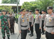 Siap Amankan Nataru, Polres Nganjuk Gelar Apel Kesiapan Pasukan Operasi Lilin Semeru 2024