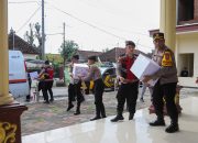 Polres Jombang Datangi Para Korban Angin Puting Beliung