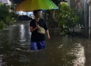 Hujan Deras 3 Jam, Ratusan Rumah Warga Di Denanyar Jombang Terendam Banjir