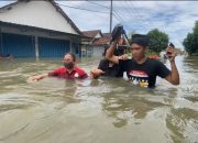 Banjir di Jombang Kian Meninggi, Warga Ramai-ramai Tinggalkan Rumahnya, Banyak Barang Berharga Tenggelam