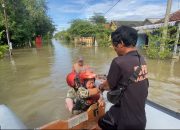 Banjir Makin Parah, BPBD Jombang Evakuasi Warga ke Tiga Posko Pengungsian