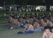 Gelar Pesta di Wonosalam Jombang, 183 Anggota Geng Batandos Ditangkap Polisi