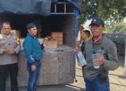 Truk Pemasok Miras Dari Bali Disergap Polisi di Jombang