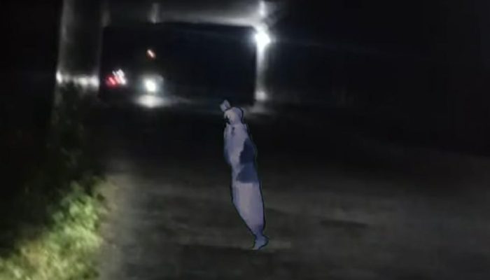 Polisi Pastikan Video Penampakan Pocong di bawah Terowongan Jalan Tol Jombang HOAX