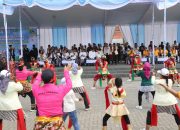 Tari Kolosal Gedruk Jombangan dan Lomba Kreasi Jajanan dari Polopendem Meriahkan Hari jadi Kabupaten Jombang ke 115