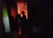 Gudang SMPN 2 Sumobito Jombang Terbakar